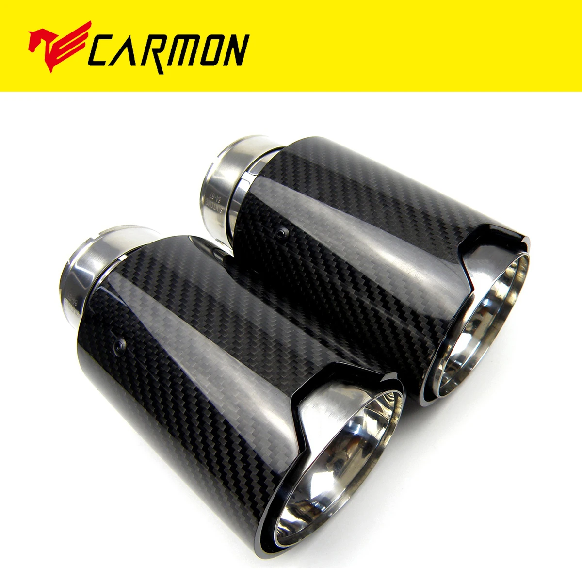 Бесплатная доставка 1 шт. универсальные накладки на выхлопную трубу из