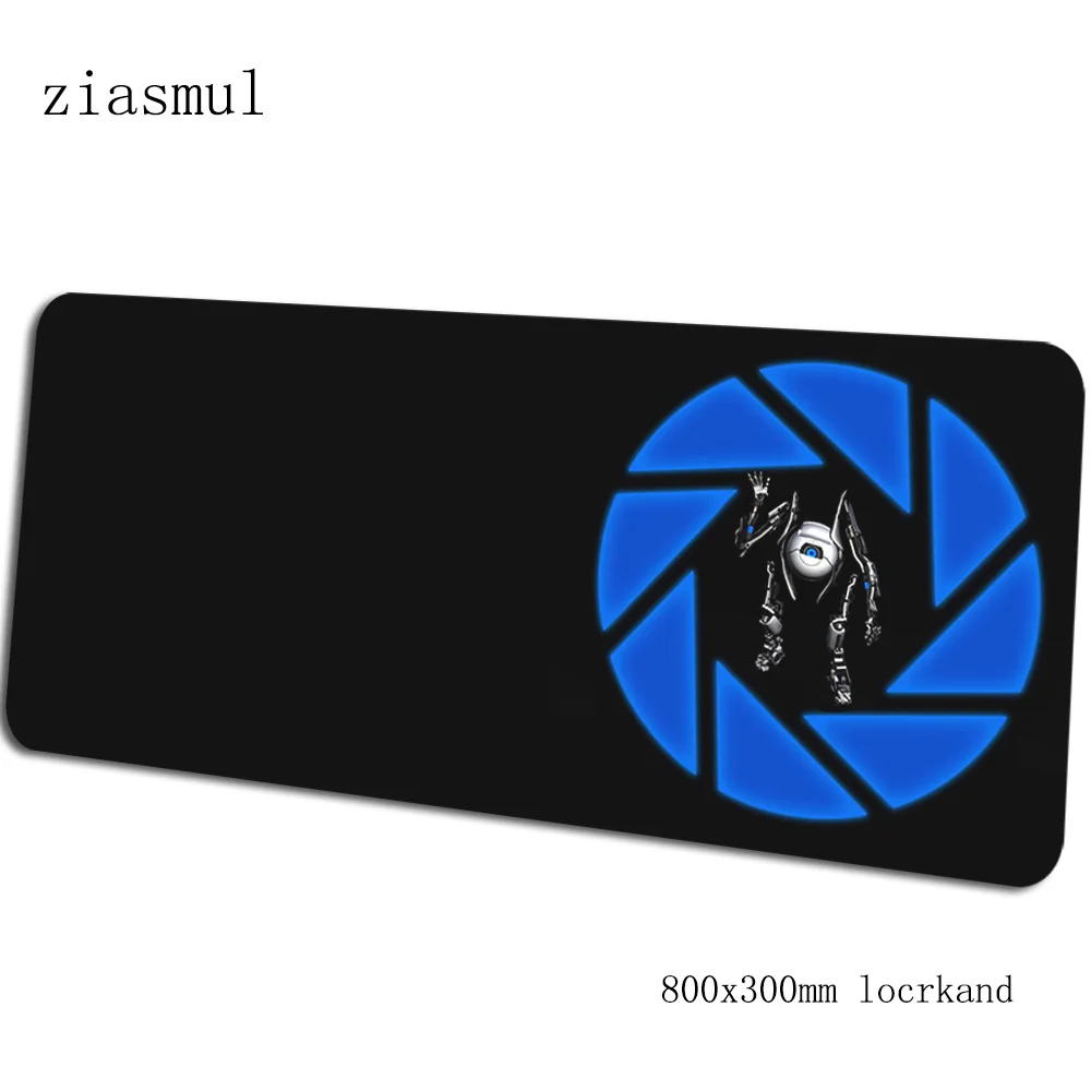 Portal 2 padmouse 80x30 см игровой коврик для мыши красивый большой коврик для мыши геймерский компьютерный стол властный коврик notbook mousemat pc - Цвет: pattern 10