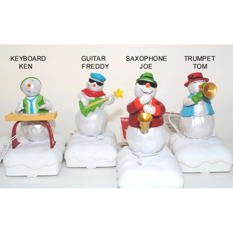 

2010 Беспроводная коллекция браслетов со снеговиком, милые полимерные поделки, рождественское настольное украшение для дома, сада, двора, нов...