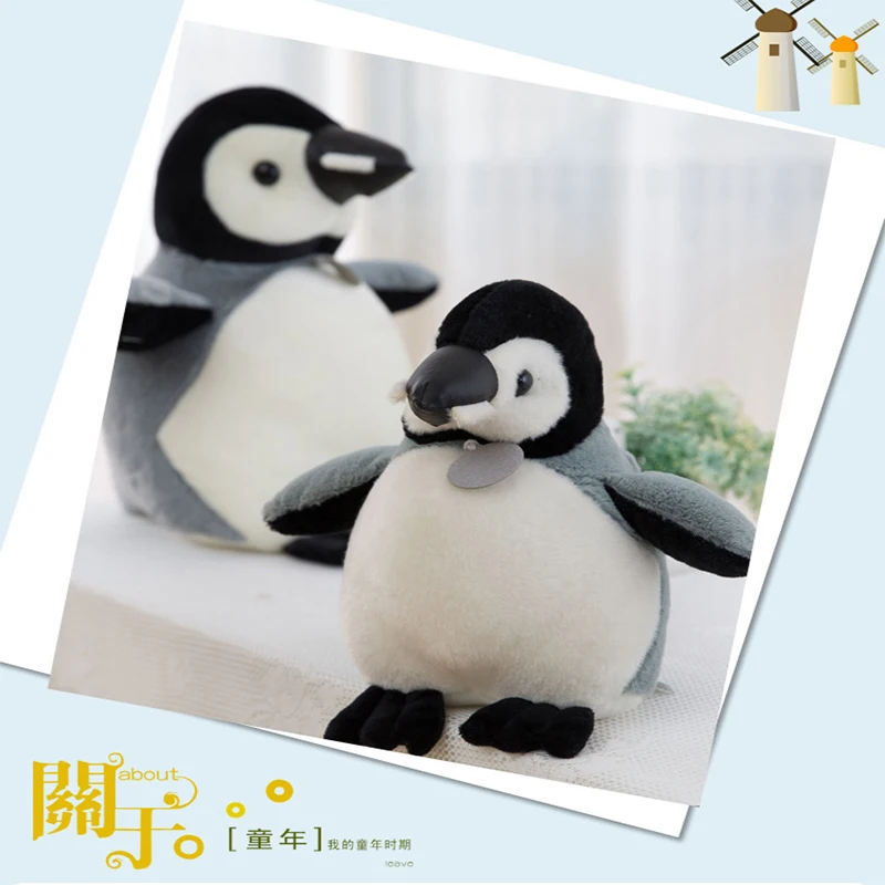 Милый плюшевый игрушечный Пингвин наполненный морским животным кукла