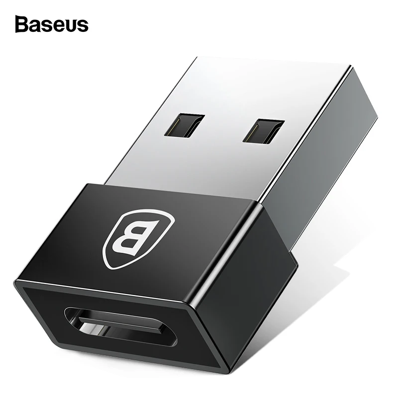 Baseus USB штекер для type C Женский OTG адаптер USB C конвертер для Xiaomi Nexus 5x6 p Oneplus 3 2 Macbook usb type-C кабель адаптер