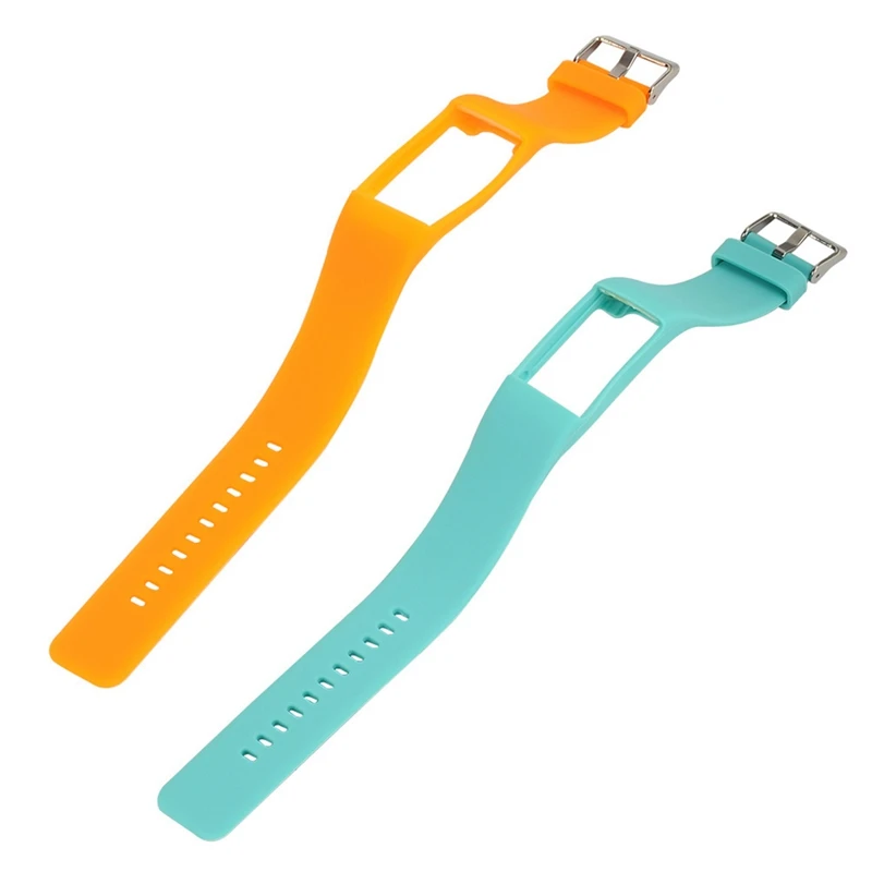2 Pcs Silicone Watchband for Polar A360 A370 Wristband Wriststrap Smart Bracelet Replacement Fitness Tracker | Электроника