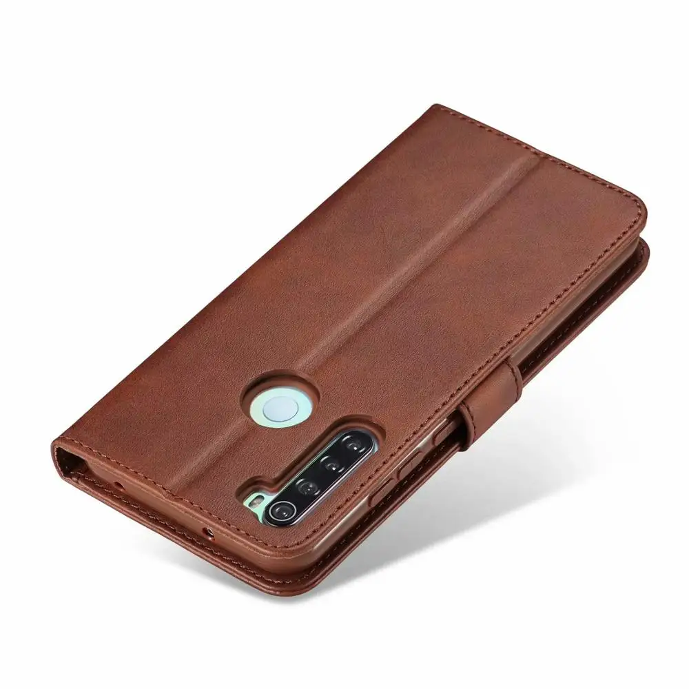 Redmi Note 8 Pro Leather Flip Case For Xiaomi 7 Holder Stand Wallet funda redmi 7A Y3 Back Cover | Мобильные телефоны и