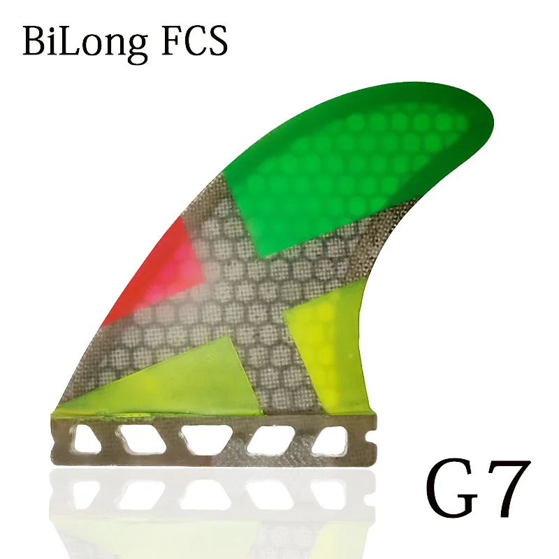 Carbonfiber ласты для серфинга FUTURE plug Tri fin Набор box Большой Размер G7 стекловолокно