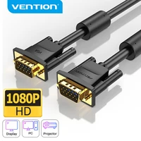 vention vga cable male to male 1080p 15 pin vga to vga cable for monitor projector tv braided shielding cord 1m 5m vga converter