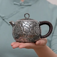 silver pot sterling silver teapot sterling silver 999 silver kettle household kung fu tea set tea ceremony teapot 217g300ml
