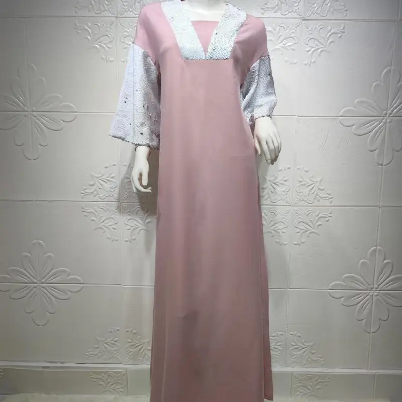 Средневосточный мусульманский женский двухцветный костюм с блестками ИД