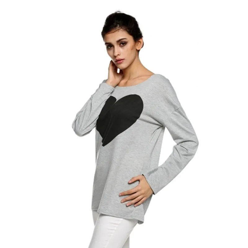 Женская футболка с длинным рукавом и круглым вырезом Размеры M L XL | одежда
