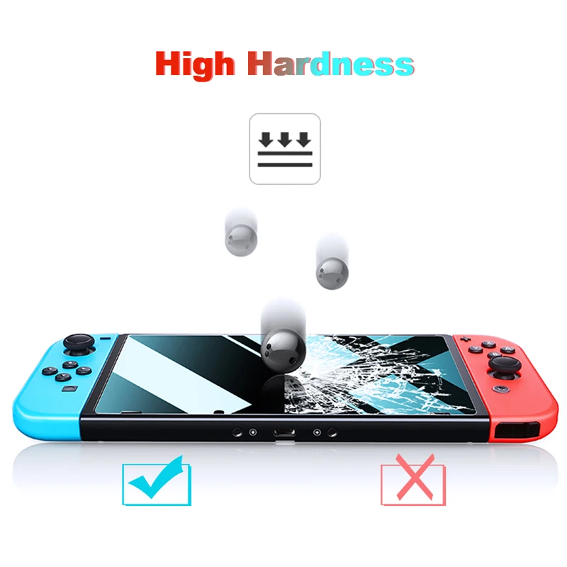 Закаленное стекло для защиты экрана для nintendo Switch Премиум пленка для nintendo Switch закаленное защитное стекло