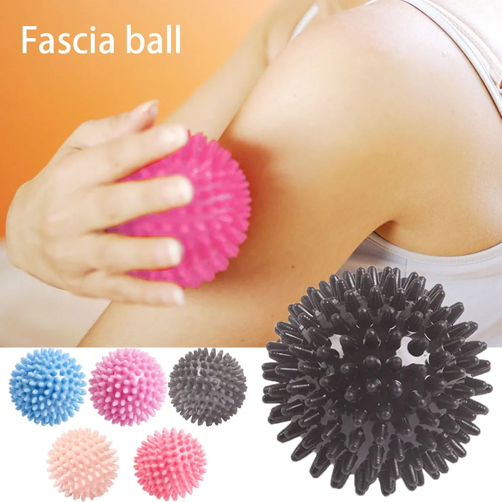 Мяч для йоги массажный мяч глубоких тканей ролик ног Подошвенный Фасциит мячи