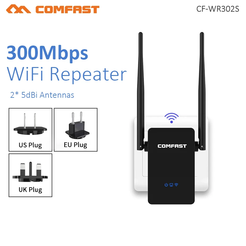 Домашний ретранслятор Wi-fi высокая скорость 300 Мбит/с/1200 Мбит/с усилитель