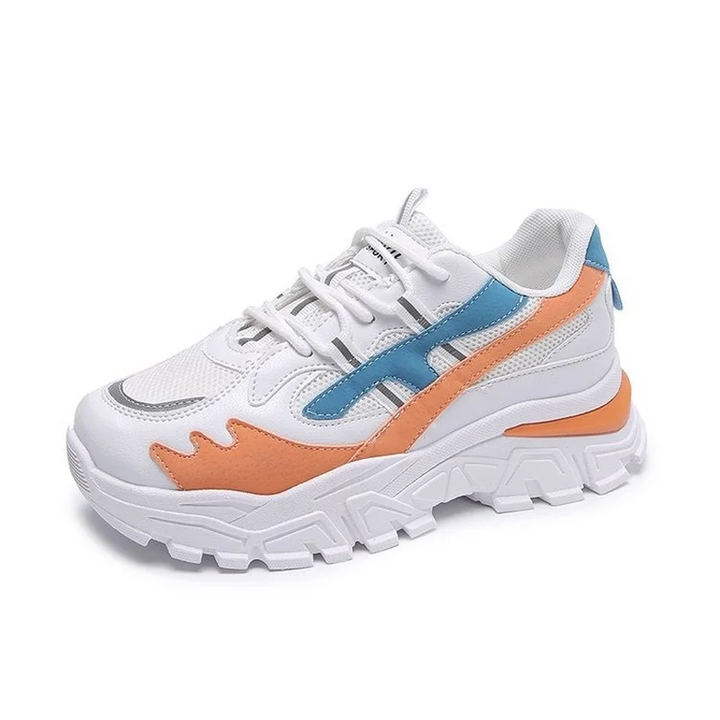 

Women Fashion Sneakers Designers Chunky Vulcanized Shoes White Casual Old Dad Shoes Woman Tennis Female Brand Platform Sneaker