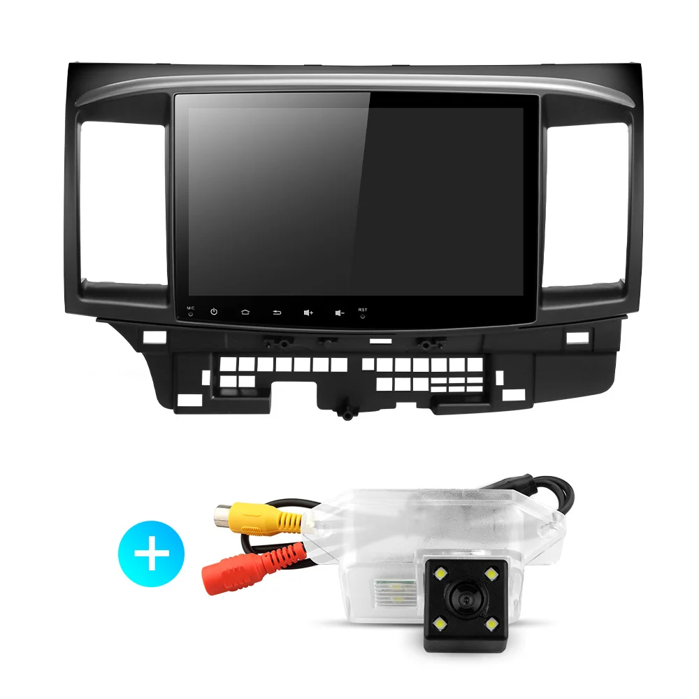 with camera Asottu PX30 Android 9,0 автомобильный dvd для Mitsubishi Lancer стерео мультимедийная Главная панель gps автомобильное радио dvd gps плеер стерео gps - Цвет: with camera