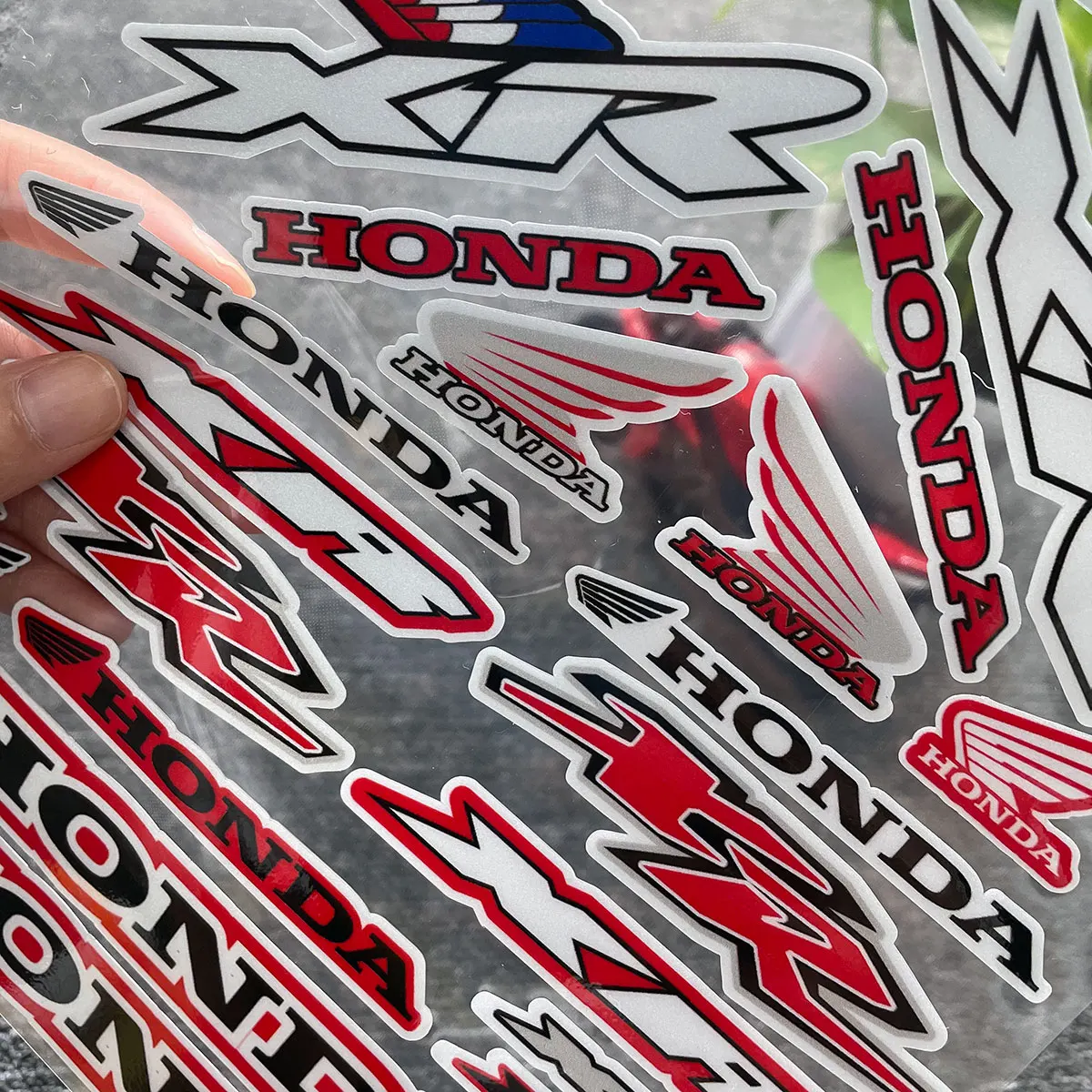 

SET Reflective Helmet Motorcycle Tank Decals Stickers for Honda HRC CBR CBR1000RR CBR650F CBR600RR CBR500R CBR300R CBR250R