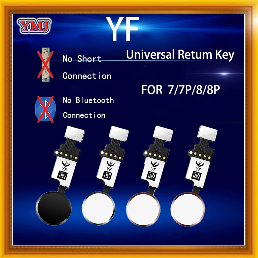 Универсальная Кнопка YF Home Flex для iPhone 7 7plus 8 8plus возврата решение проблемы с