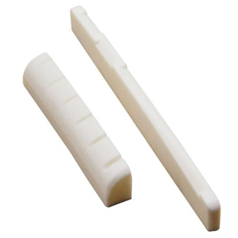 

Rosewood Bridge Bone Saddle and Nut End Pins Set for 6 String Acoustic Guitar 87HF