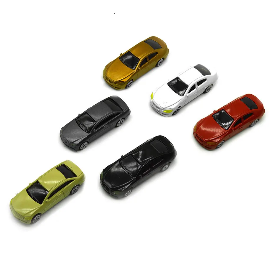 Масштаб 1: 75 модель автомобиля Модель игрушки ABS пластиковая Уменьшенная модель окрашенный автомобиль для макета поезда мальчики и девочки игрушки