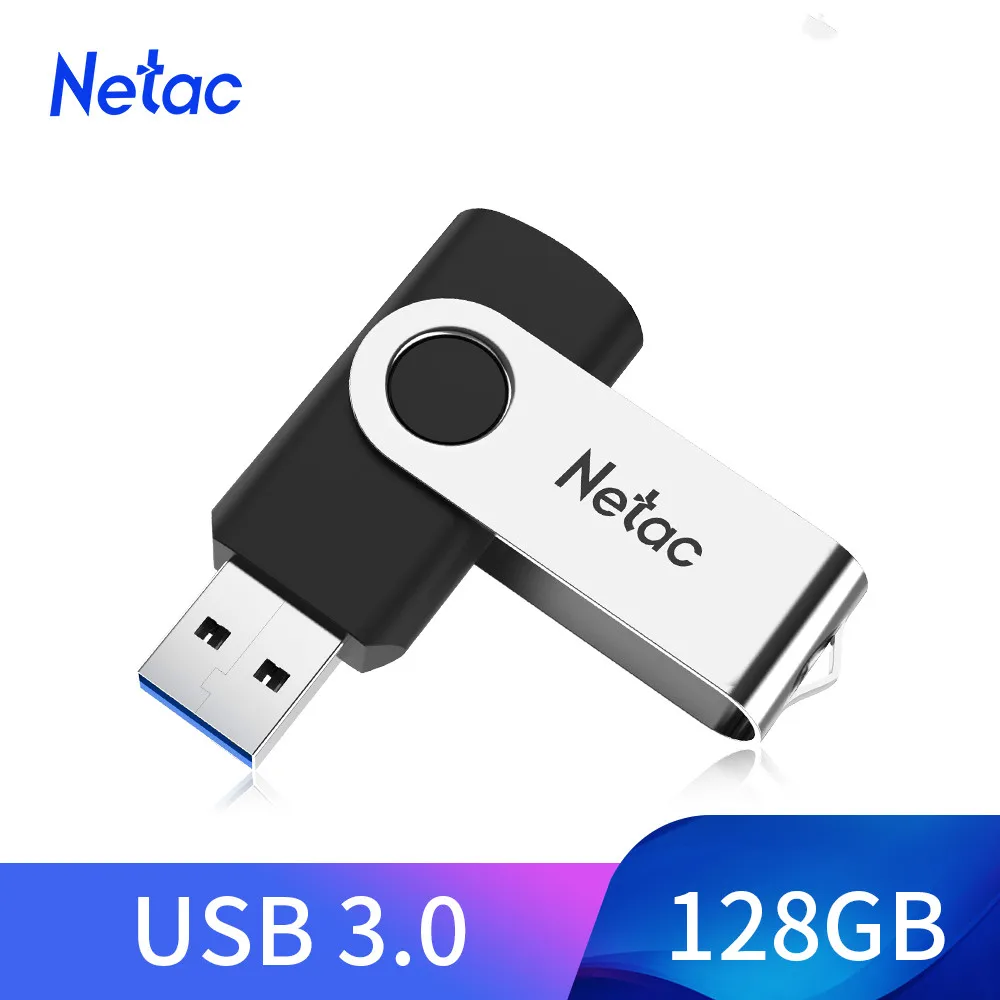 USB флеш накопитель Netac 16 ГБ 32 64 128 256 флешка карта памяти диск черный цвет|USB