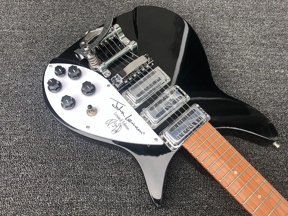 hohe qualität elektrische gitarre ricken 325 elektrische gitarre backer 34 zoll kann angepasst werden freies verschiffen free global shipping