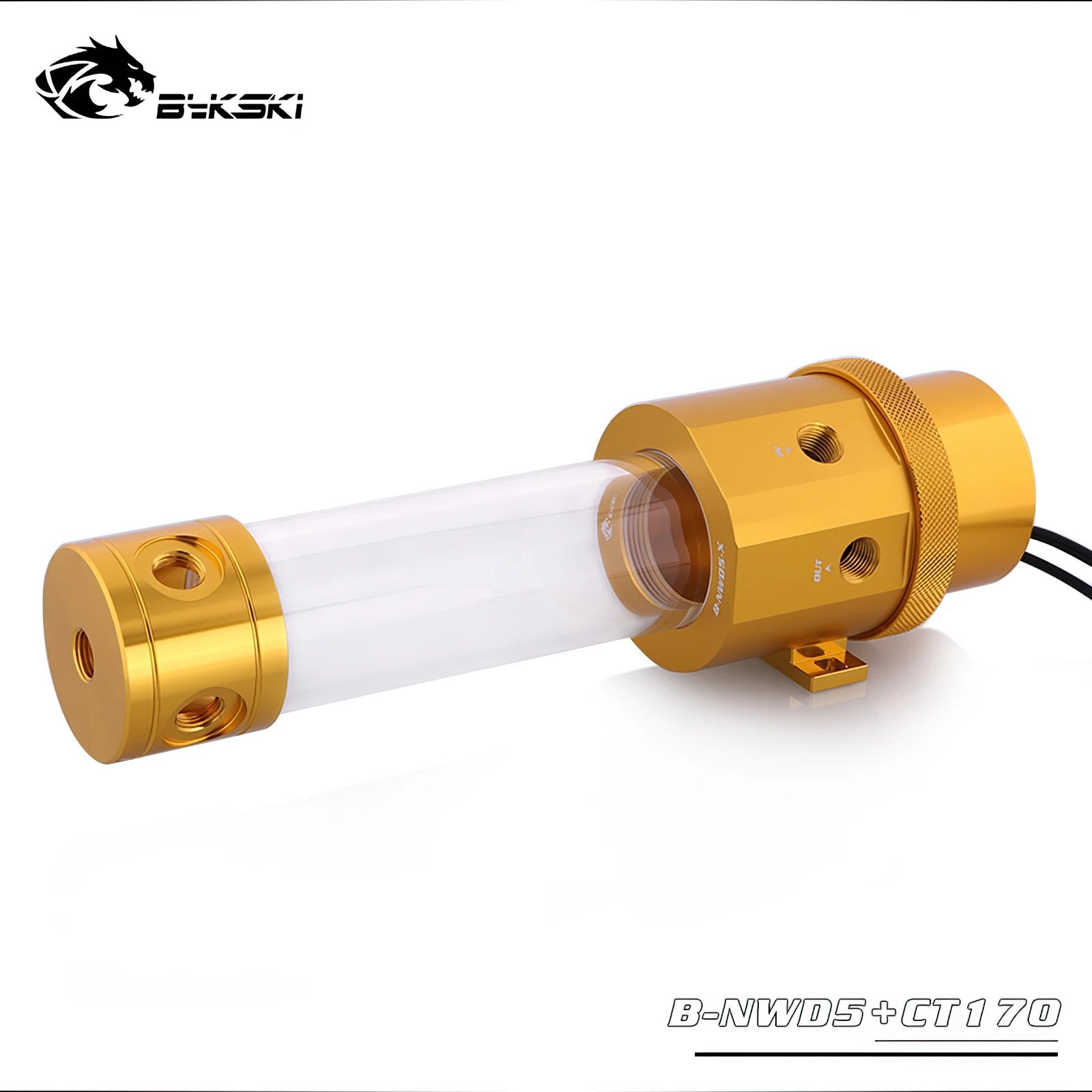 Насос водяного охлаждения Bykski B-NWD5 CT 170 мм 1100 л 3 8 м |