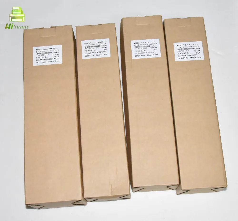 1 комплект TN610 TN 610 для Konica Minolta тонер Bizhub Pro C5500 C5501 C6500 C6500P C6501 полный картридж с
