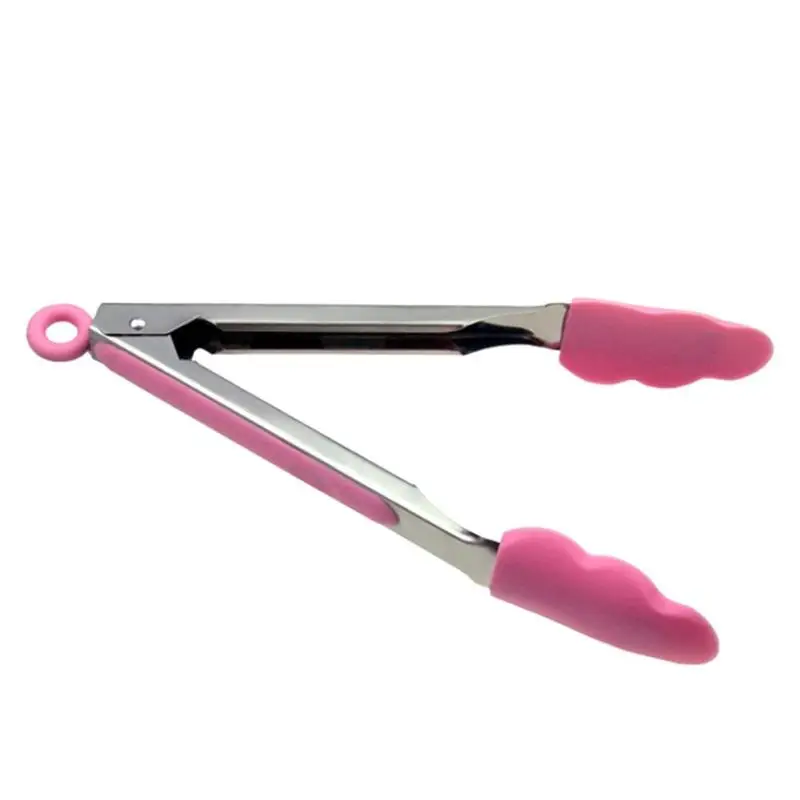 Кухонные щипцы из нержавеющей стали с зажимом для приготовления салата
