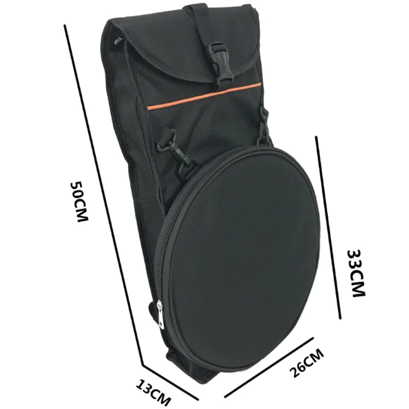 Практичная сумка для хранения барабанов тупых рюкзак чехол переноски на плечо 12