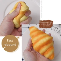 play house simulation bread new strange toy decompression artifact fake food photography props window cabinet decoration