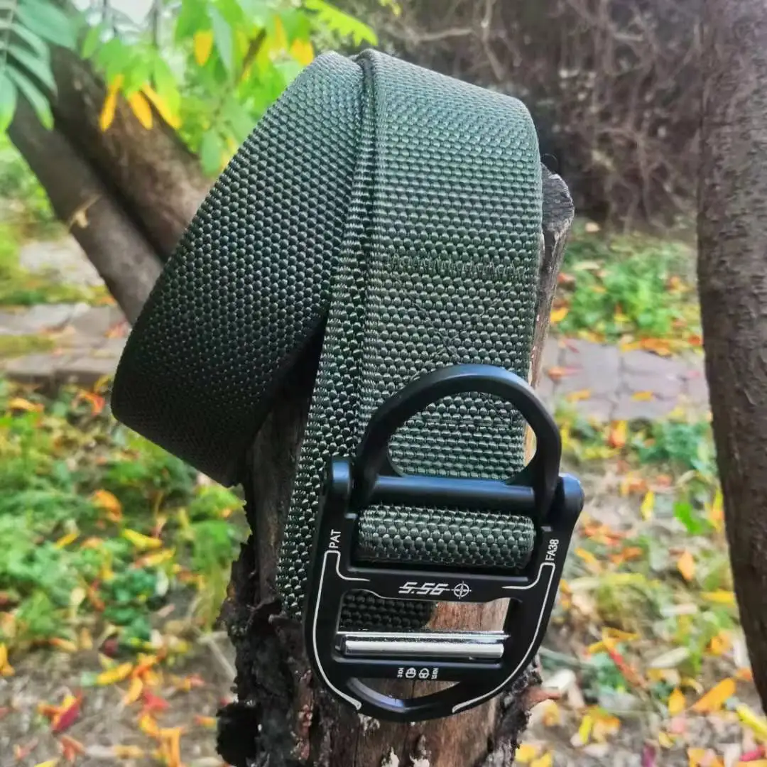 

Tactical Belt Men Adjustable Heavy Duty Military Tactical Waist Belts Outdoor sport Metal Buckle Nylon Belt Hunting Accessories