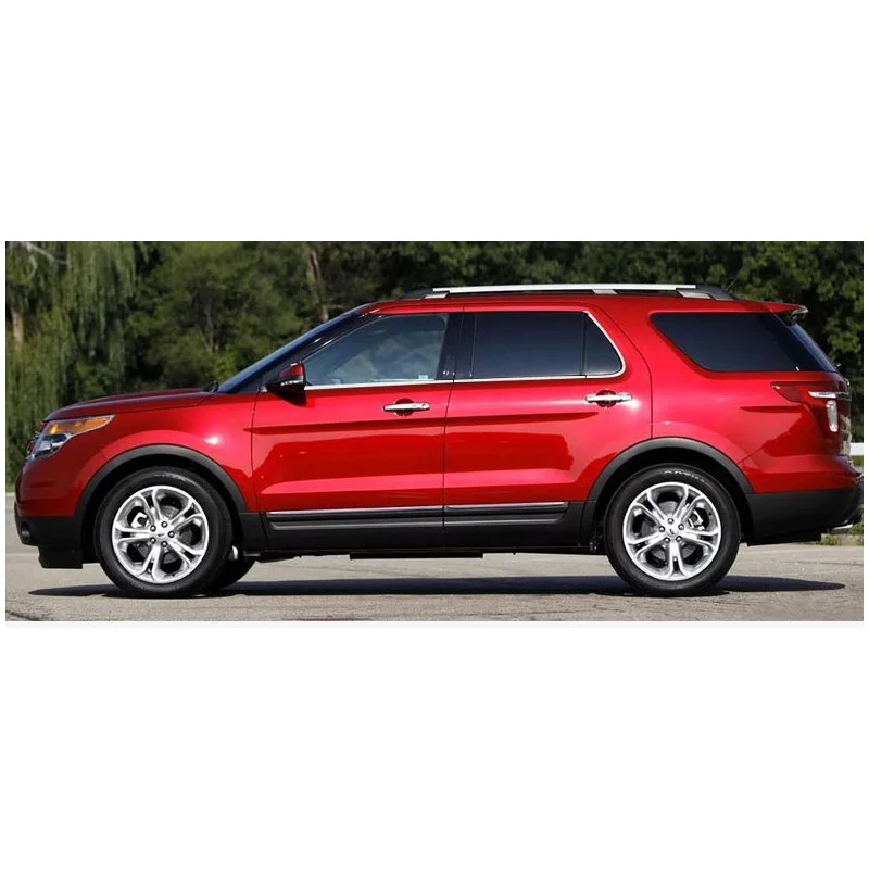 Lsrtw2017 304 нержавеющая сталь окна автомобиля планки для ford explorer 2012 2013 5