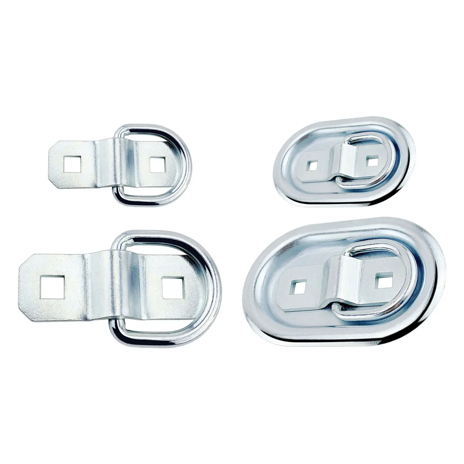 

D-Ring Tie Downs Anchor Lashing Rings for RV Campers, Multipurpose