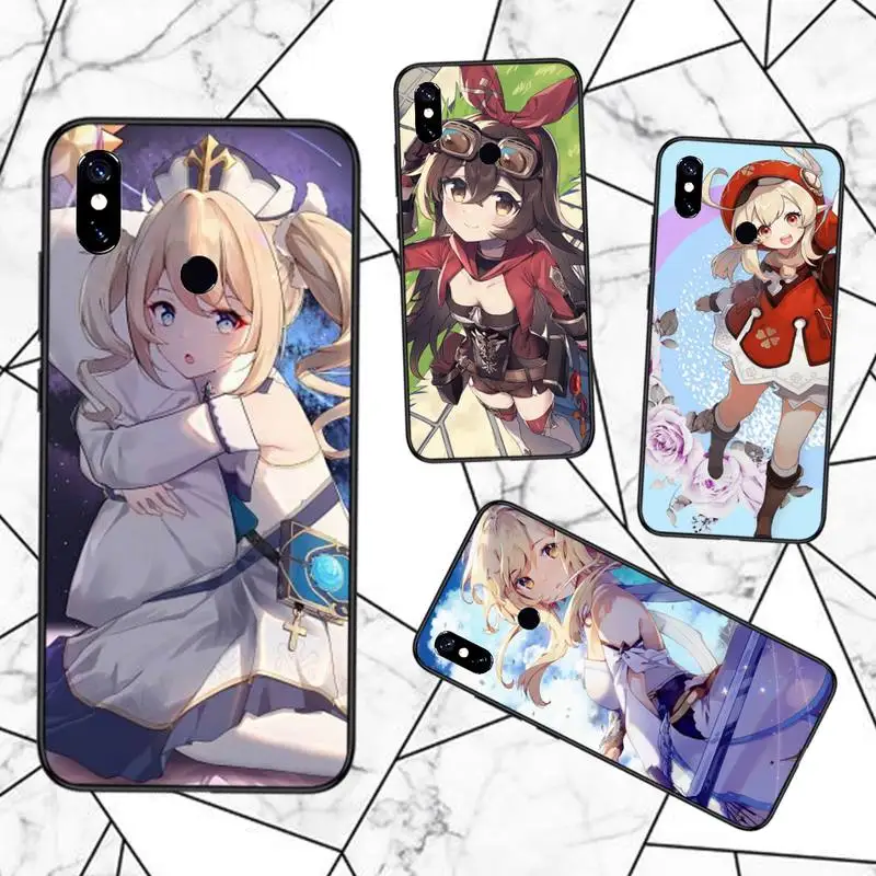

Genshin Impact Hard Phone Case For Xiaomi Redmi note 7 8 9 t max3 s 10 pro lite funda coque shell cover