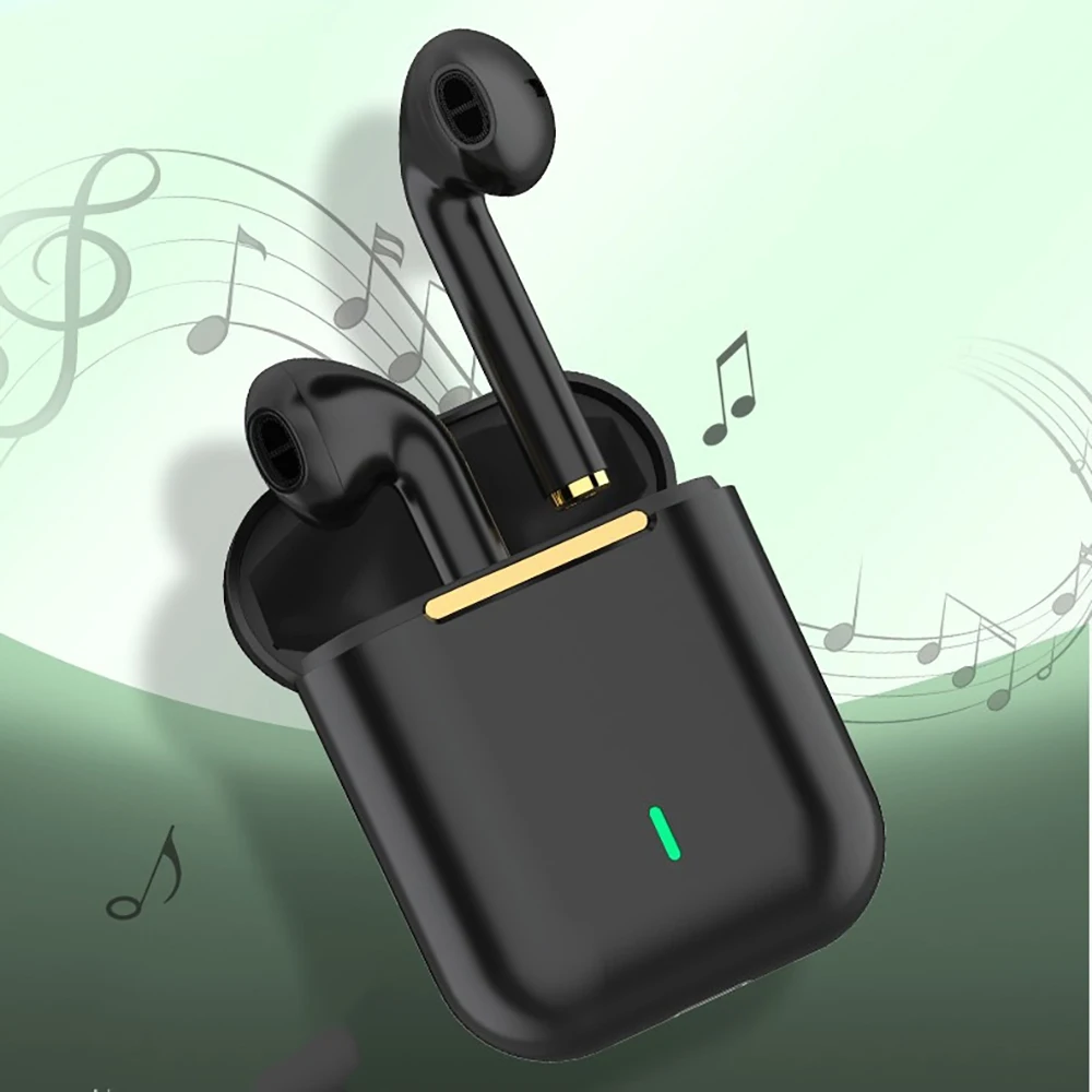 TWS wireless headset bluetooth HIFI heavy bass no delay dual-link sports waterproof for Xiaomi Huawei Apple | Электроника