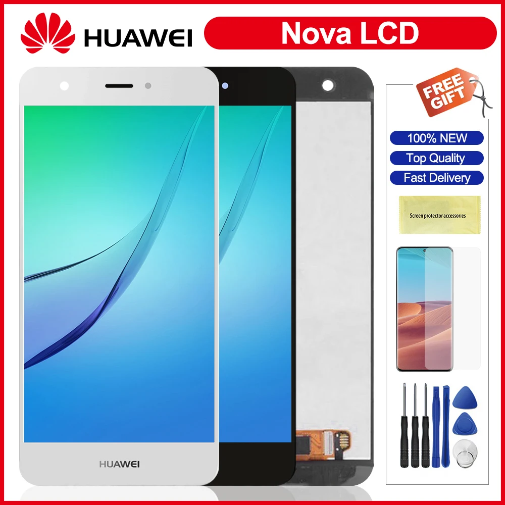 Экран для Huawei Nova 1 ЖК-дисплей сенсорный экран дигитайзер запасные части CAN-L01-L02-L03
