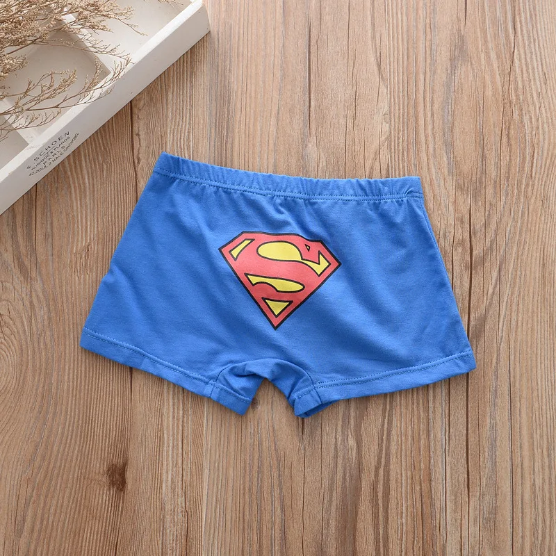 HPBBKD 5pcs/lot Kids Boys Underwear Cartoon Children's Shorts Panties for Baby Boy Boxers Panty Teenager Underpants 2-14T BU013