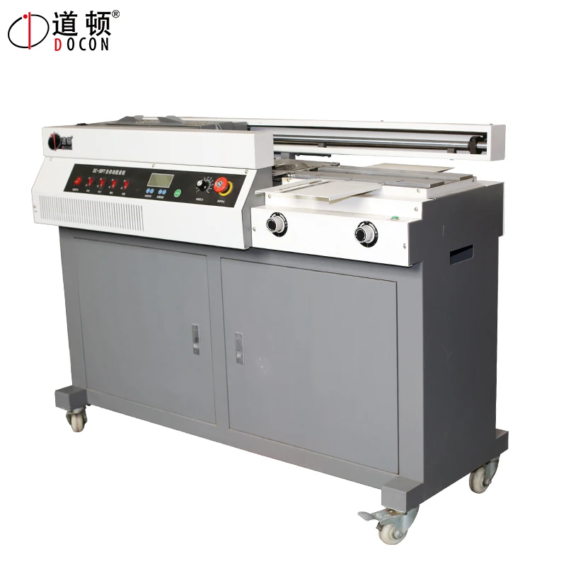 Автоматическая машина для переплетения клея с размером A3|perfect binder|hot glue binding machineglue