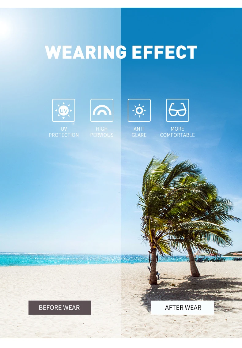 

Women and Man Big Frame Modern Fashion Glasses TAC Polarized Sunglasses Classic Driving Glasses Rectangular Vintage Eyewear