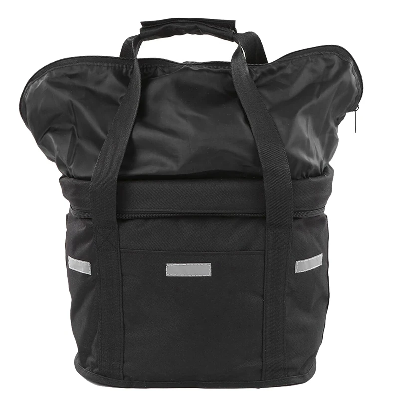 

Складная корзина для велосипеда Водонепроницаемый Передняя Задняя подвеска корзина для велосипеда аксессуары для горных велосипедов с од...