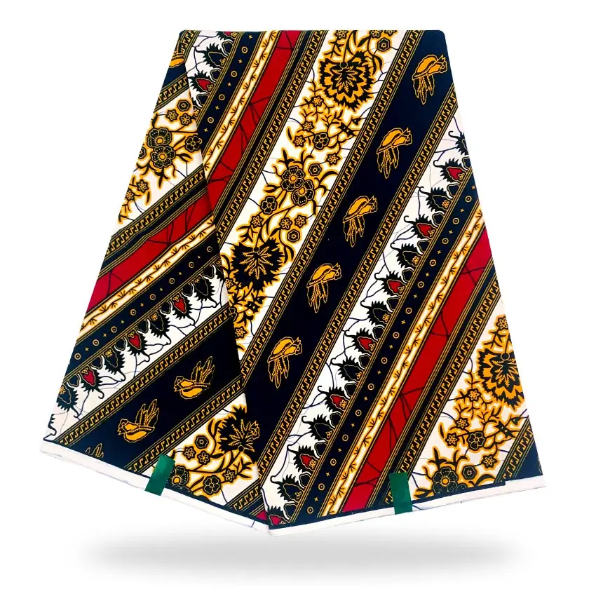 

African 100% cotton real wax fabric ankara fabric 6yard african print fabric wedding dress tissue african fabric wholesale
