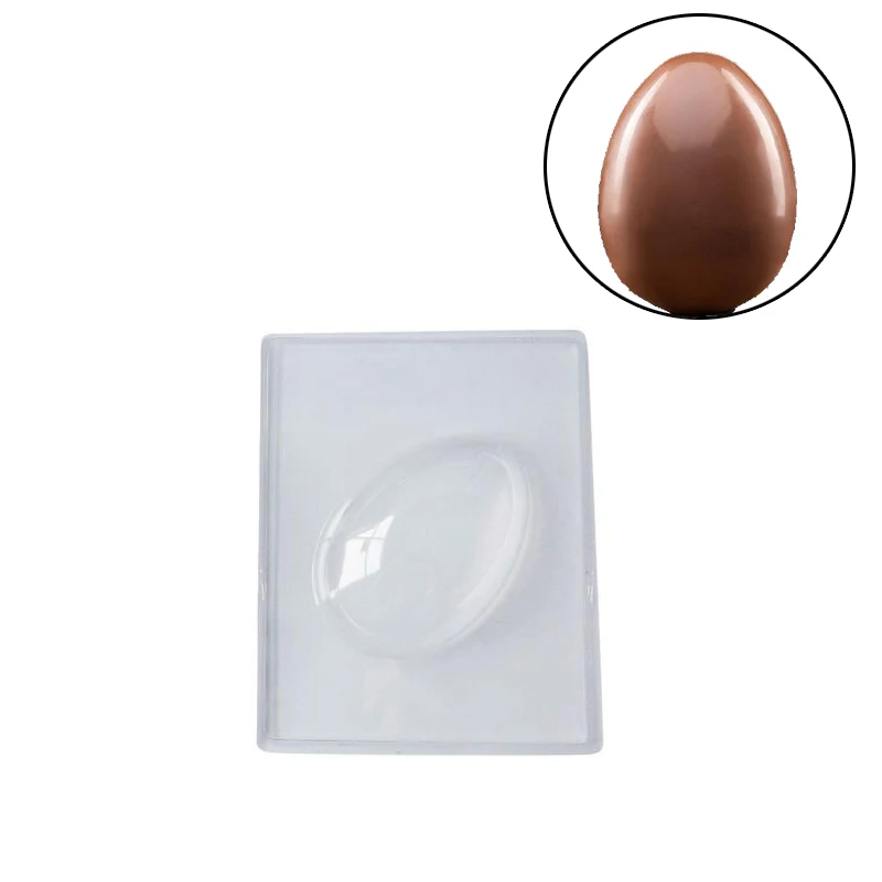 

3D Polycarbonate Chocolate Molds Happy Easter Bunny Egg Rabbit Chocolate Mould Plastic Baking Pastry Bakery Festiva Baking Tools