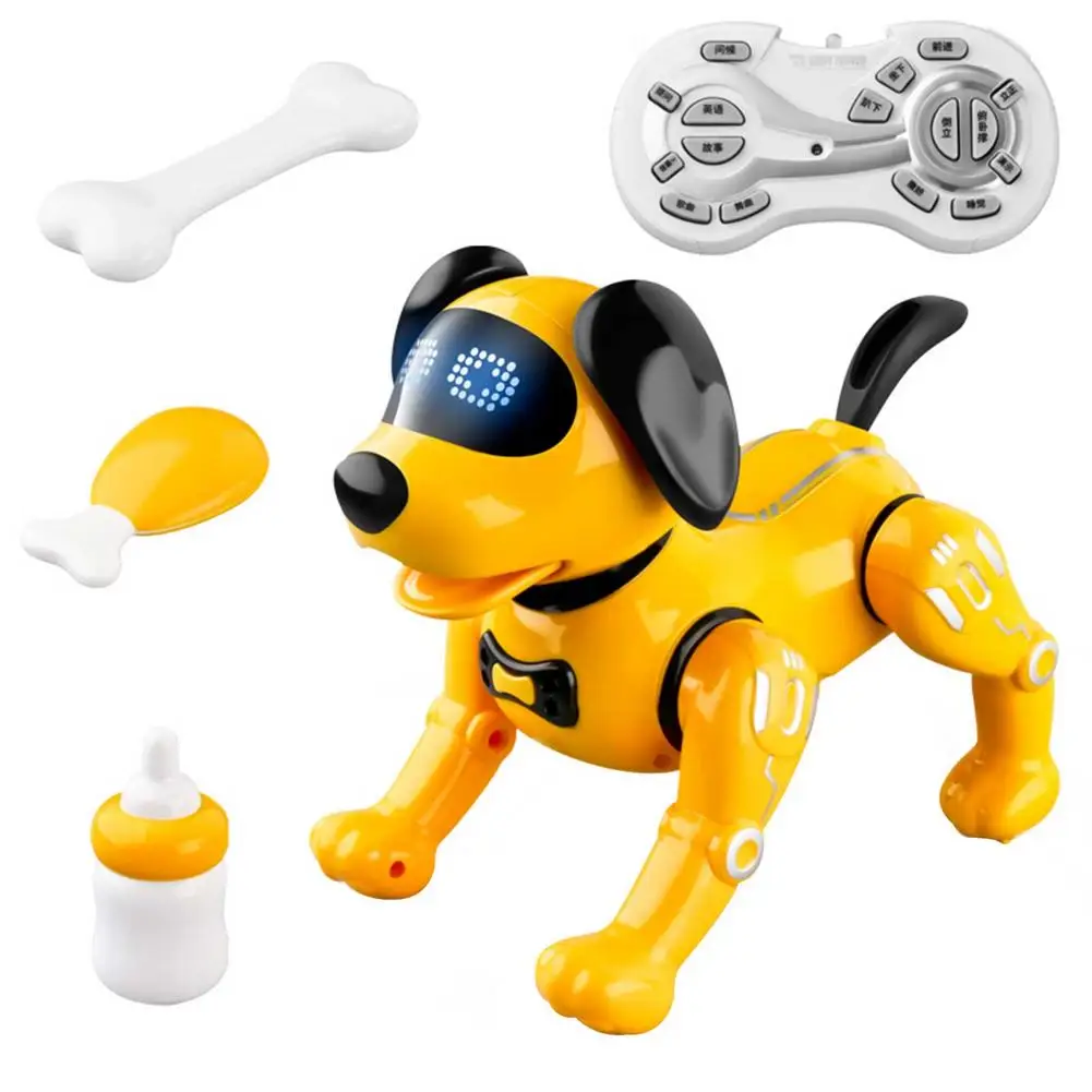 

Electronic Pets RC Animal Programable Robot Dog Remote Control Talking Robot Dogs Toy Parent-Child Interaction Toys