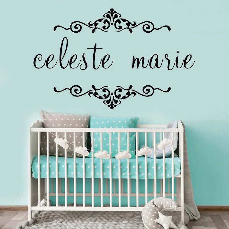 Индивидуальные персонализированные художественные настенные наклейки с