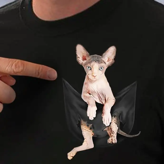 Летние футболки PLstar Cosmos мужские и женские с принтом кота забавные хлопковые