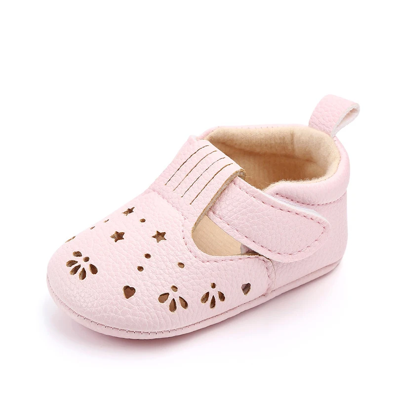 

Toddler First Walkers Baby Shoes Summer Spring Fashion Baby Girls Shoes Cute PU Soft Bottom Baby Girl Rubber Sole Princess Shoes