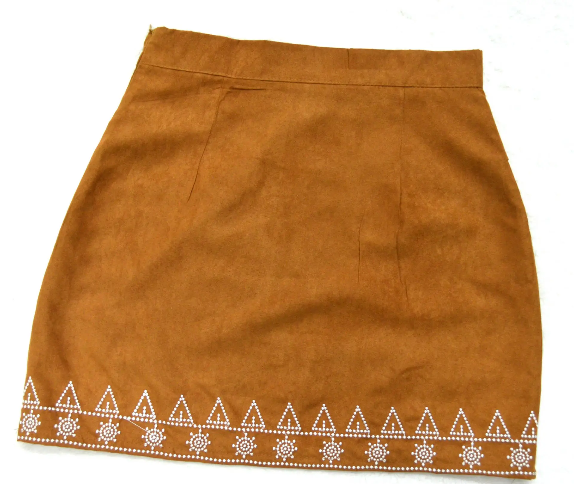 

High-waisted skirt harajuku Mini skirts Skirt Y2K Women's symmetrical embroidered suede buttock skirt early fall street skirt