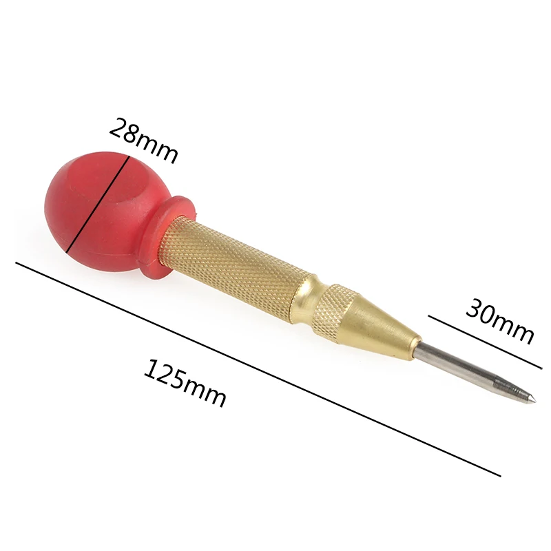 

5\" Spring Loaded Automatic Center Pin Punch Hole Impact with Protective Sleeve 4XFD
