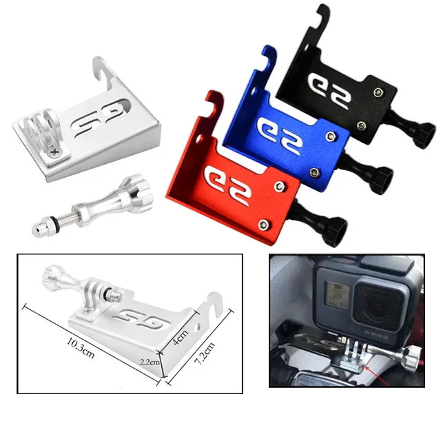 

Motorcycle Front Left Camera Mount Stand Bracket For Go Pro For BMW R1200GS LC ADV 2014-2018