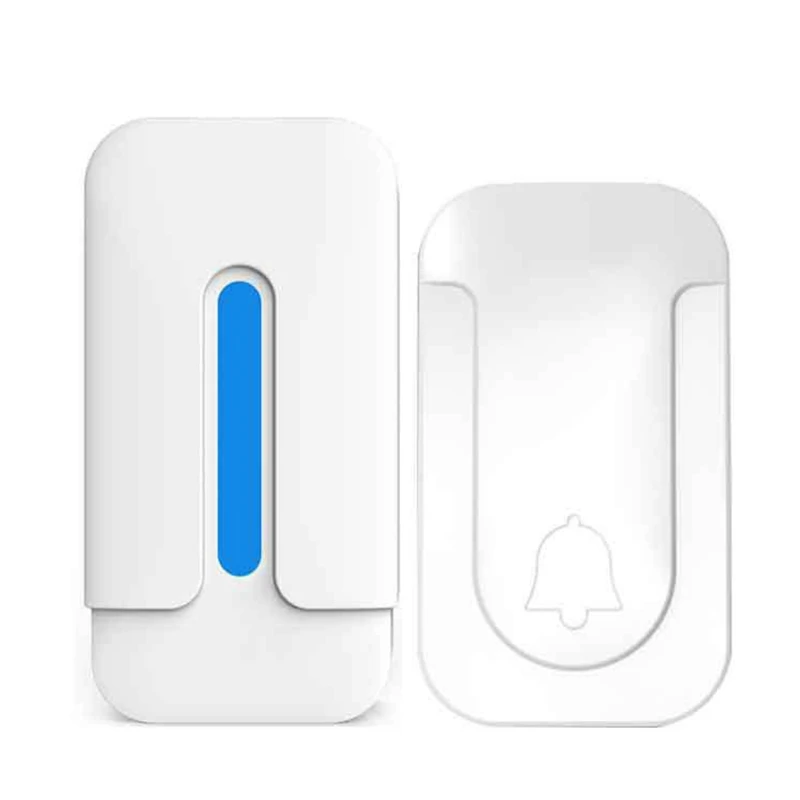 

Wireless Doorbell Waterproof Door Bell Self-Generating One-For-Two Split-Type 35EA