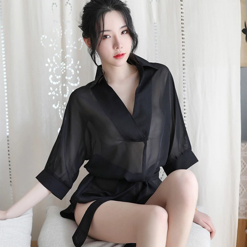Women Sexy Lace Sleepwear Silk Kimono Robe Bathrobe Bridesmaids Satin Robe Lingerie Nightgown Babydoll Chemises Home Clothing