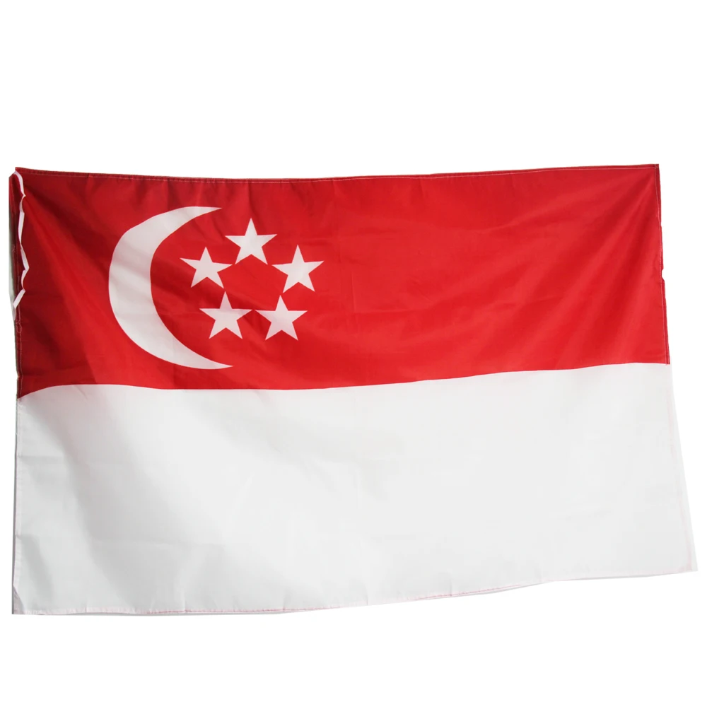 Флаг Сингапура флаг страны 90*150 см подвесной